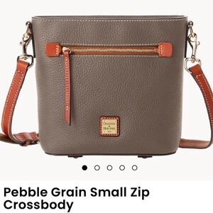 DOONEY & BURKEY CROSSBODY PEBBLE GRAIN SMALL MSRP $298